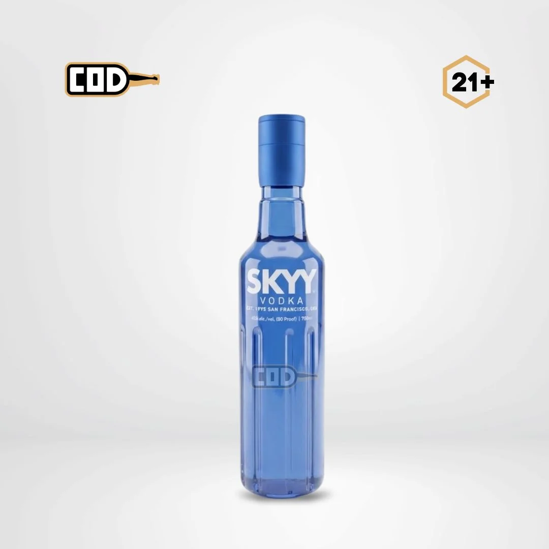 Skyy Vodka 180ml Original Sealed Bottle | City of Drinks Skyy Vodka 180ml - Minuman Original Resmi | City of Drinks